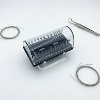 Archwire Storage Box with Lid Dustproof Cover Orthodontic Wire Case for Dentists