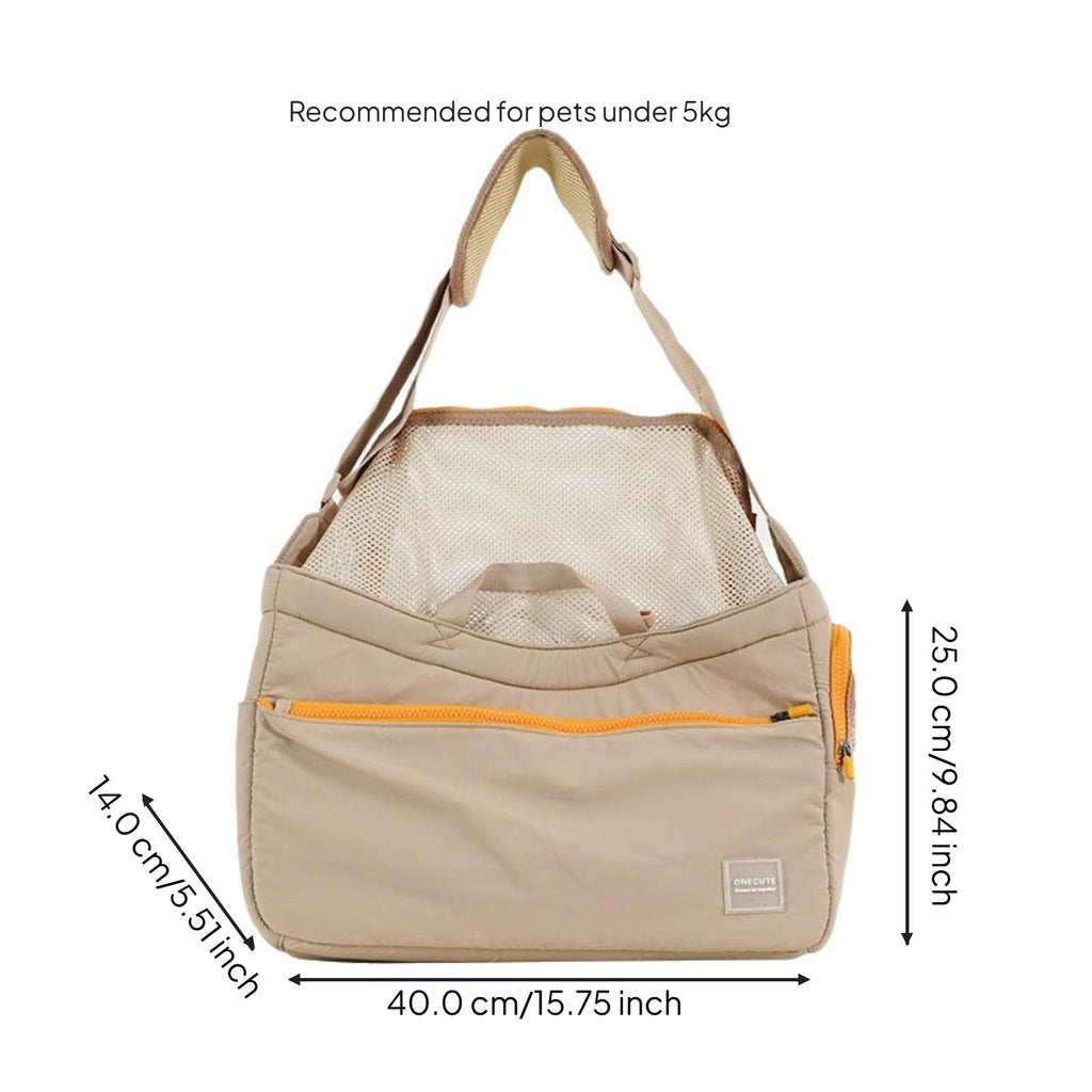 Breathable hands-free pet carrier