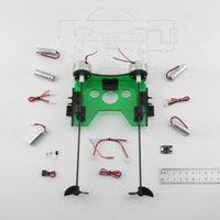 Electric Boat Propulsion Rudderless Model Boat Components Kit Underwater