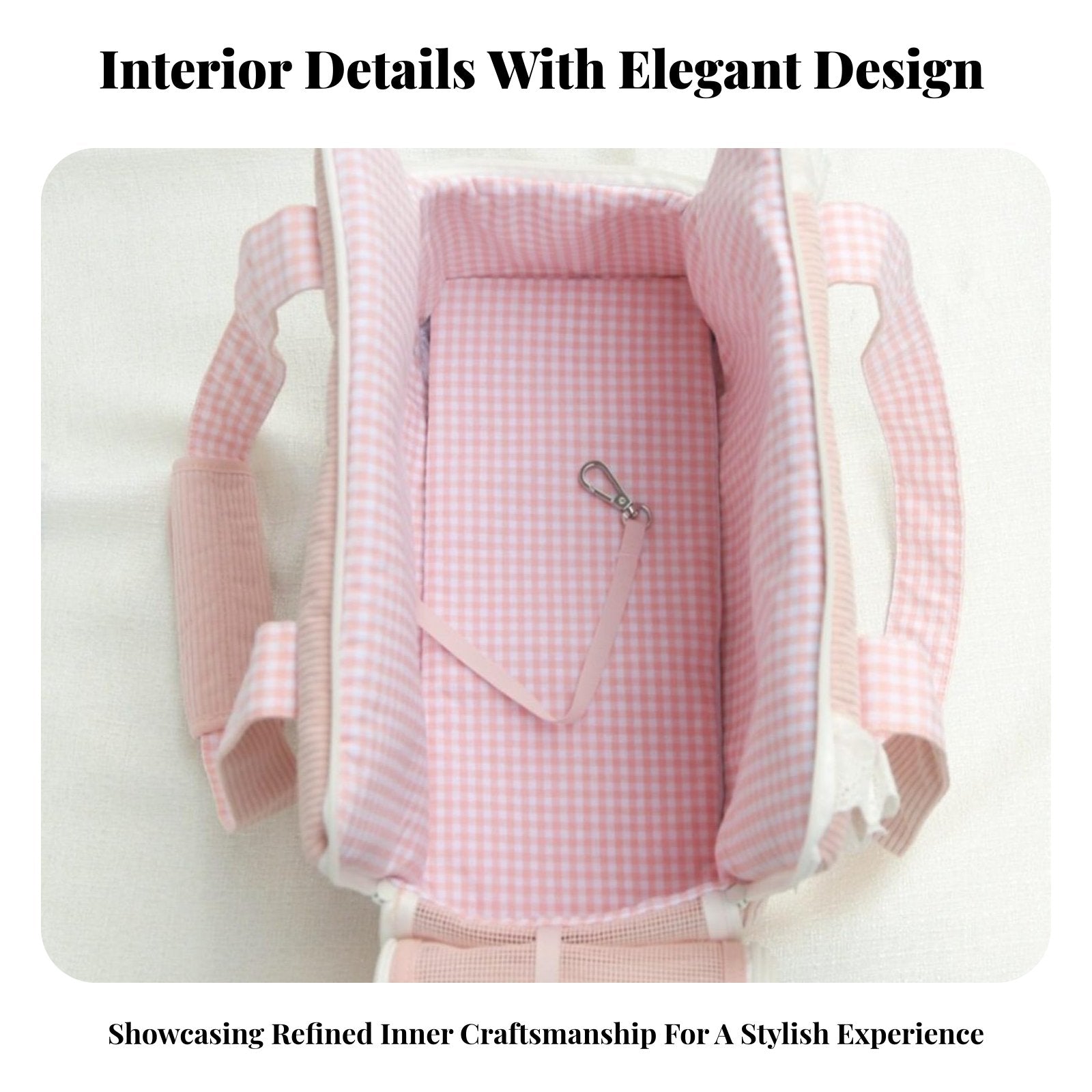 Soft-Sided Mesh pet transporter Multiple Carrying choices for Outings, Public Transport
