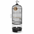 Hanging Round Bird Enclosure Splash-Proof Feeder Hanging Bird Enclosure