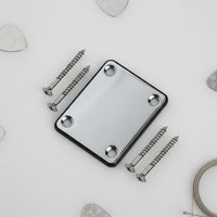 ST Type Guitar Neck Plate Metal Construction for Guitarists