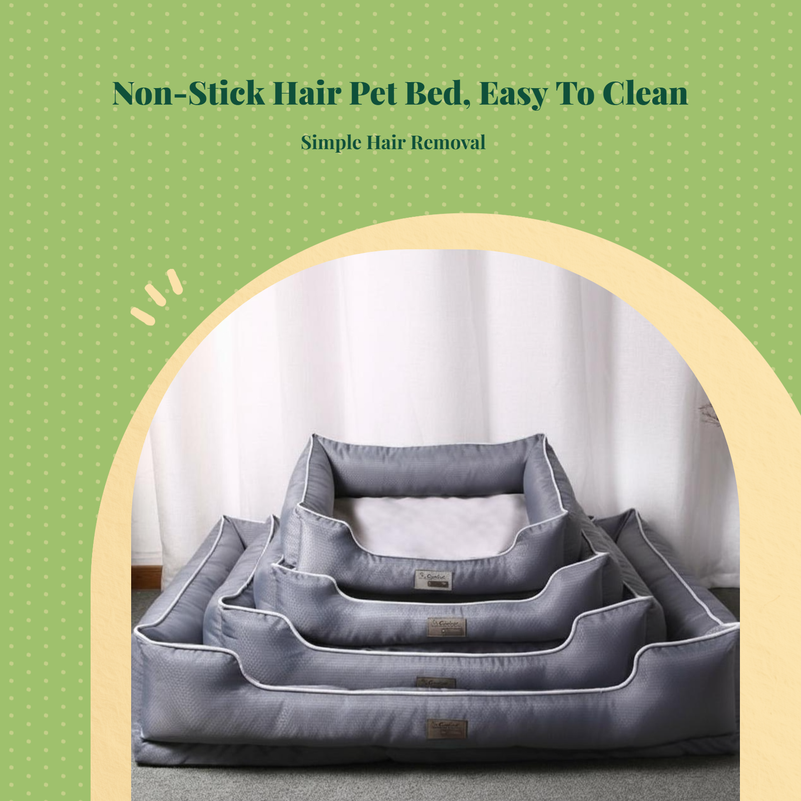 Orthopedic bed for medium-large dogs