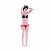 Hand-Painted Miniature Figure Decorative Female Resin Figure for Model Hobbyists