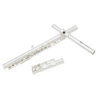 16 Key Flute Nickel Plated Student Flute Cupronickel Body for Exam, Performance