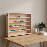 Diecast Car Display Cabinet Decorative Collectible Figure Organizer