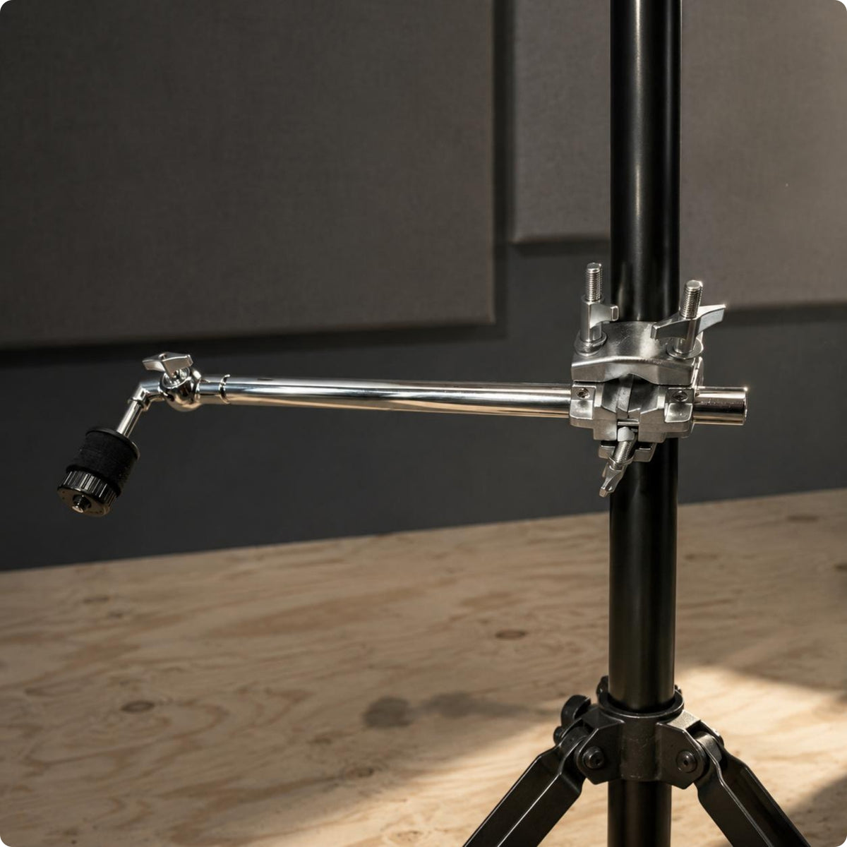 Drum Cymbal Holder Easy to Install Cymbal Clamp Mount Rotary Head