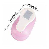 Postage Stamp Punch Portable Scrapbooking Hole Punch Easy to Use for Card Making