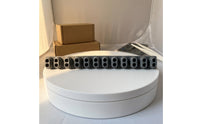 12 Key Connection Strip Single Row 12 Note Rubber Strip Oval Openings