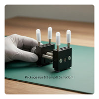 Mini Desktop Vise Multi-Angle Precision Vise Sturdy Aluminum Build for Sanding