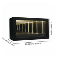 Model Scene Deep Tunnel Look Abyss Mirror Frame for Collectors