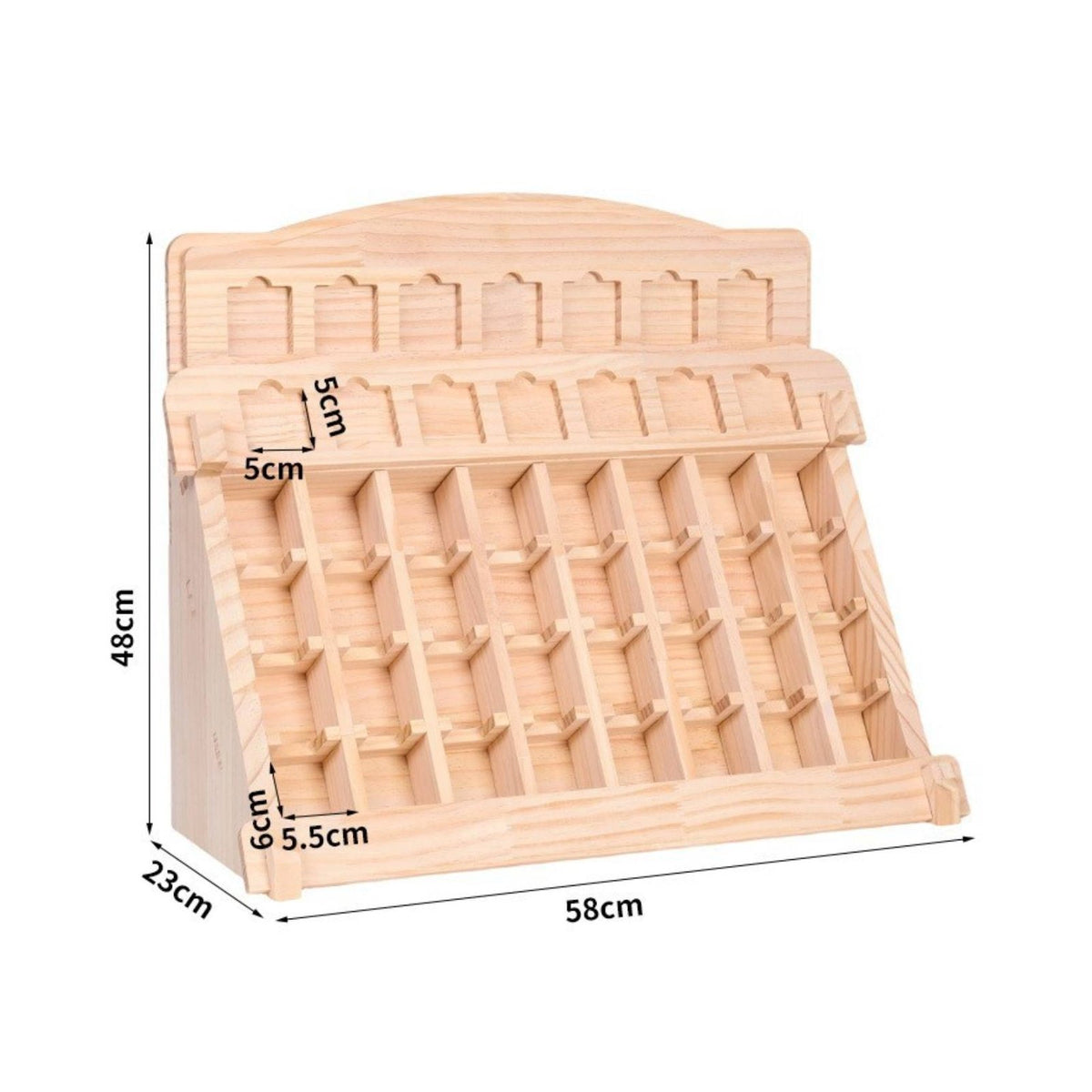 Anime Card Storage Rack Decorative Multi-Slot Card Display Stand Compact