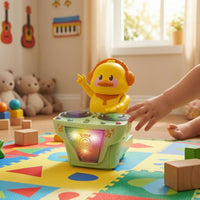 Duck DJ Toy Music Light-up Duck Toy Easy to Use