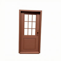 Dollhouse Door Framed Panel Openable Dollhouse Door DIY