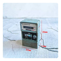 Electric Utility Cabinet Miniature 1:64 Scale Futuristic-Industrial Utility Cabinet Model Realistic Industrial Look