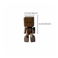 Wooden Car Scent Ornament Decorative Wobbly Wooden Doll Legs