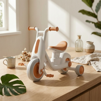 Three-Wheeled Tricycle Kids Trike Balance and Coordination Tricycle Riding Toy
