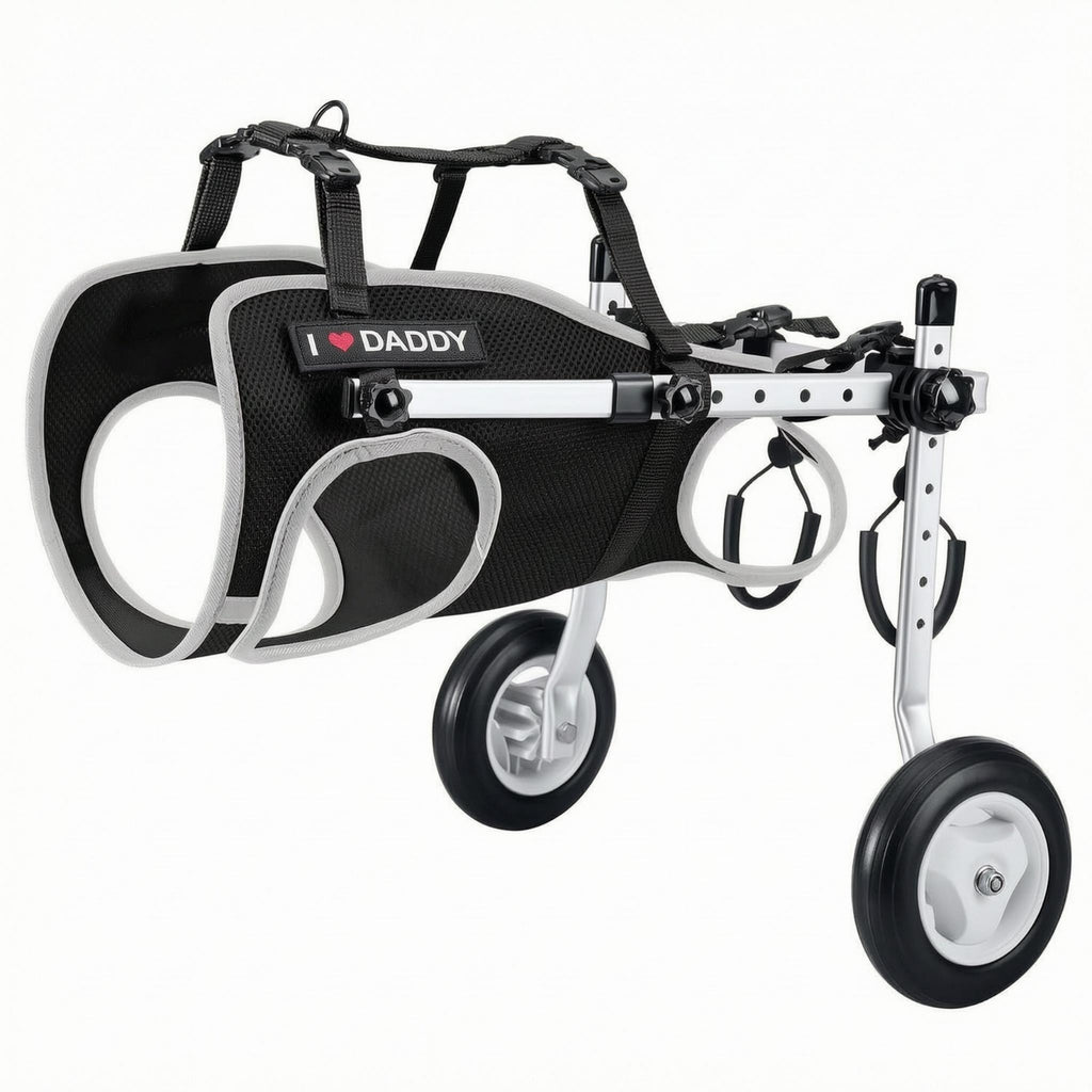 Adjustable Dog Wheelchair Aluminum Alloy Mobility Chair Rehabilitation