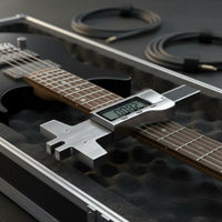 Digital String Action Gauge High Precision Digital String Height Gauge Portable Guitar Setup Ruler for Workshop
