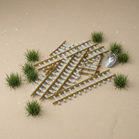 HO Scale Track Section ABS Plastic Model Railway Track Section Sturdy
