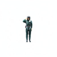 1/72 Scale Ground Crew Figurine High Intricate Display Scene Accessory Resin