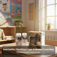 Hand-Eye Coordination Training Speed Stacking Cups Develops Dexterity Competition Stacking Cups Improves Concentration for Competitors, Home