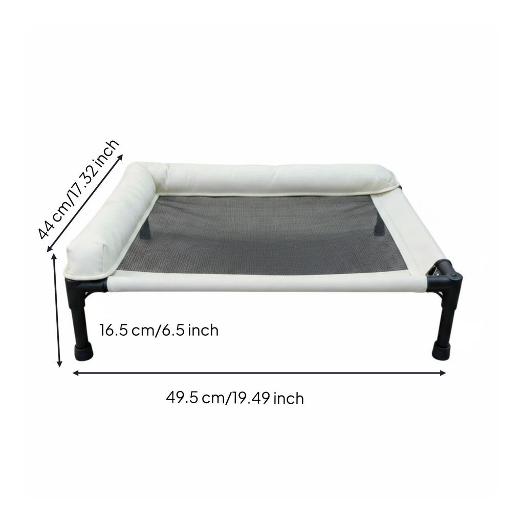 Elevated Pet Bed Breathable Raised Dog Raised Bed Easy to Clean for Summer