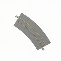 N Scale Curved Track 9 Mm Gauge Model Railway Metal Rails