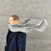 Doll Scarf Pose Styling 1/12 Scale Scarf Shapeable for Photo, Collection