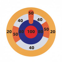 Ball Toss Target Mat Round-Style Scoring Target Cloth Portable for Children
