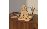 Wood Creature Equilibrium Educational Play Animal Stacking Blocks Wooden Stacking Blocks for Young Children