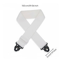 Locking Guitar Strap Scratch-Proof Quick Release Guitar Strap