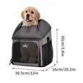 Feline Dog Bike Carrier Breathable Mesh Cycle Pet Bag Foldable Design