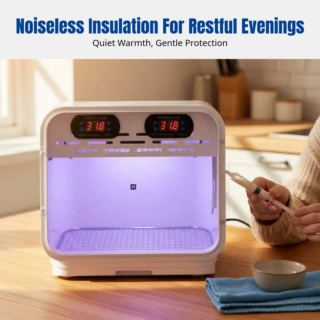 Pet Parrot Incubator, Smart Warm Air Brooder, Automatic Air Exchange, For Young Birds