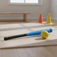 Foam Baseball rod Lightweight Soft Sponge Baseball Toy Colorful Design Kids Batting rod for Young Children, Beginners, Backyard