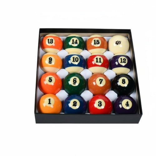16 Pieces 16-Ball Billiard Set Long-Lasting Regulation Pool Balls Accurate