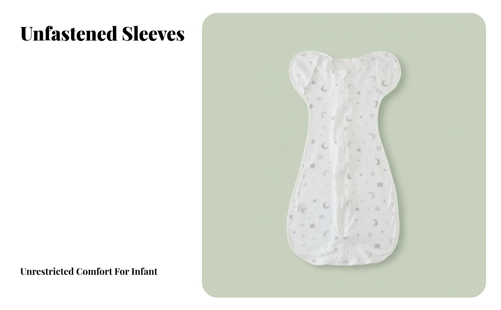 hands-ups-up fasten-and-wrap snug-fitting sleeping bag Soft and Stretchy for rest Time, Newborns