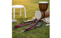 Double Shoulder Drum Strap Padded Shoulders African Drum Strap for Performances
