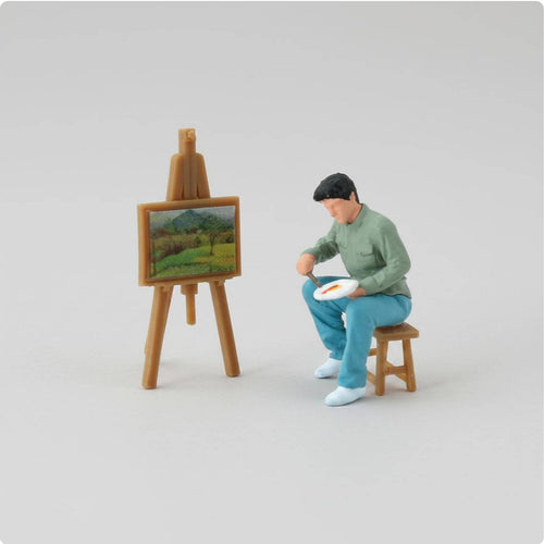 1:64 Miniature People Photo Prop 1:64 Scene Setting Figure Fine Details
