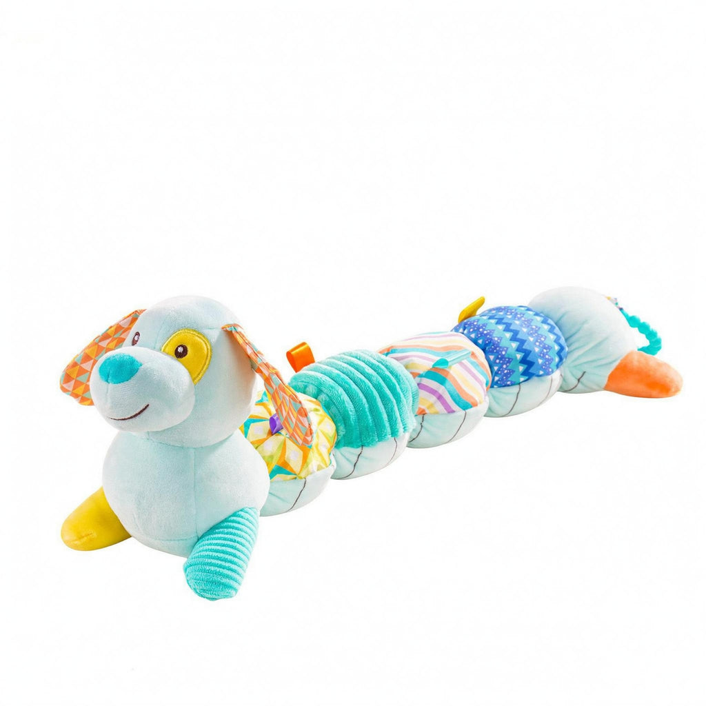 Soothing Stuffed Toy Segmented Body Stuffed Baby Toy Floppy Ears for Babies