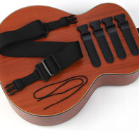 Replaceable End Guitar Strap Leather Ends Music Accessory Headstock Tie
