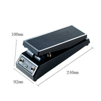 Volume Wah Pedal Noiseless Music Gear Non-Slip Footprint for Practice
