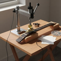 Universal Fret Press Head Precision Pressing Fretboard Curve Press Head Adaptive Fret Seating Tool for Workshop