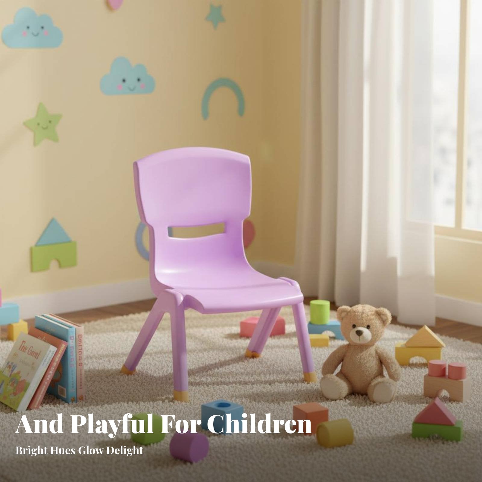 compact-height spinerest Chair Lightweight young child Seat Ergonomic spine spinerest