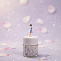 1:64 Scale Girl Figurine Hand Painted Tiny Person Scenic Model Figure