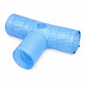 Foldable Cat Tube Springy Small Animal Tunnel Hanging Ball for Cats