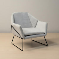 1/6 Scale Textile Armchair Artisan-Made Miniature Armchair Model European
