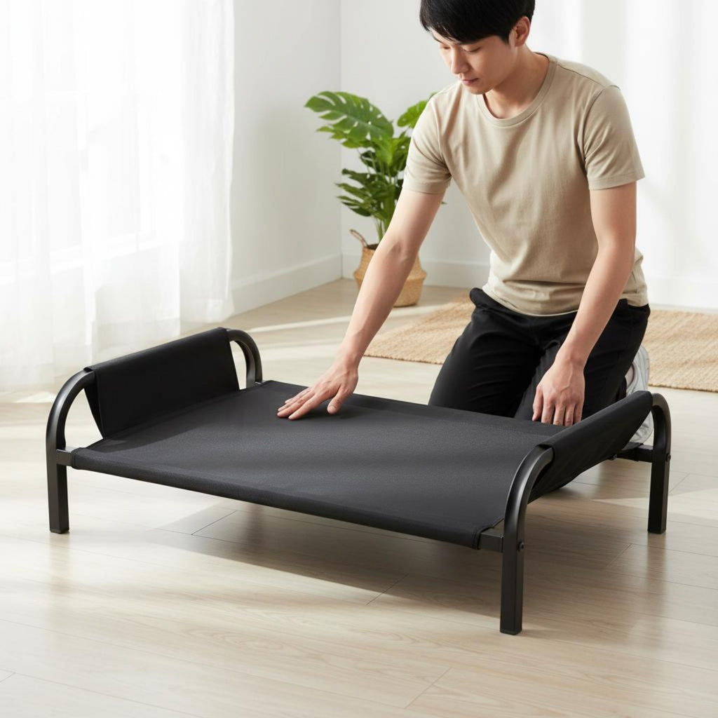 Raised Feline Bed Breathable Material Raised Pet Bed Scratch-Resistant
