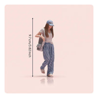 Fashion Girl Figurine Collectible Girl Figure Long-Lasting for Collectors