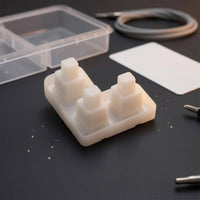 3-Button Key Assembly Molded Lettering Music Gear Part